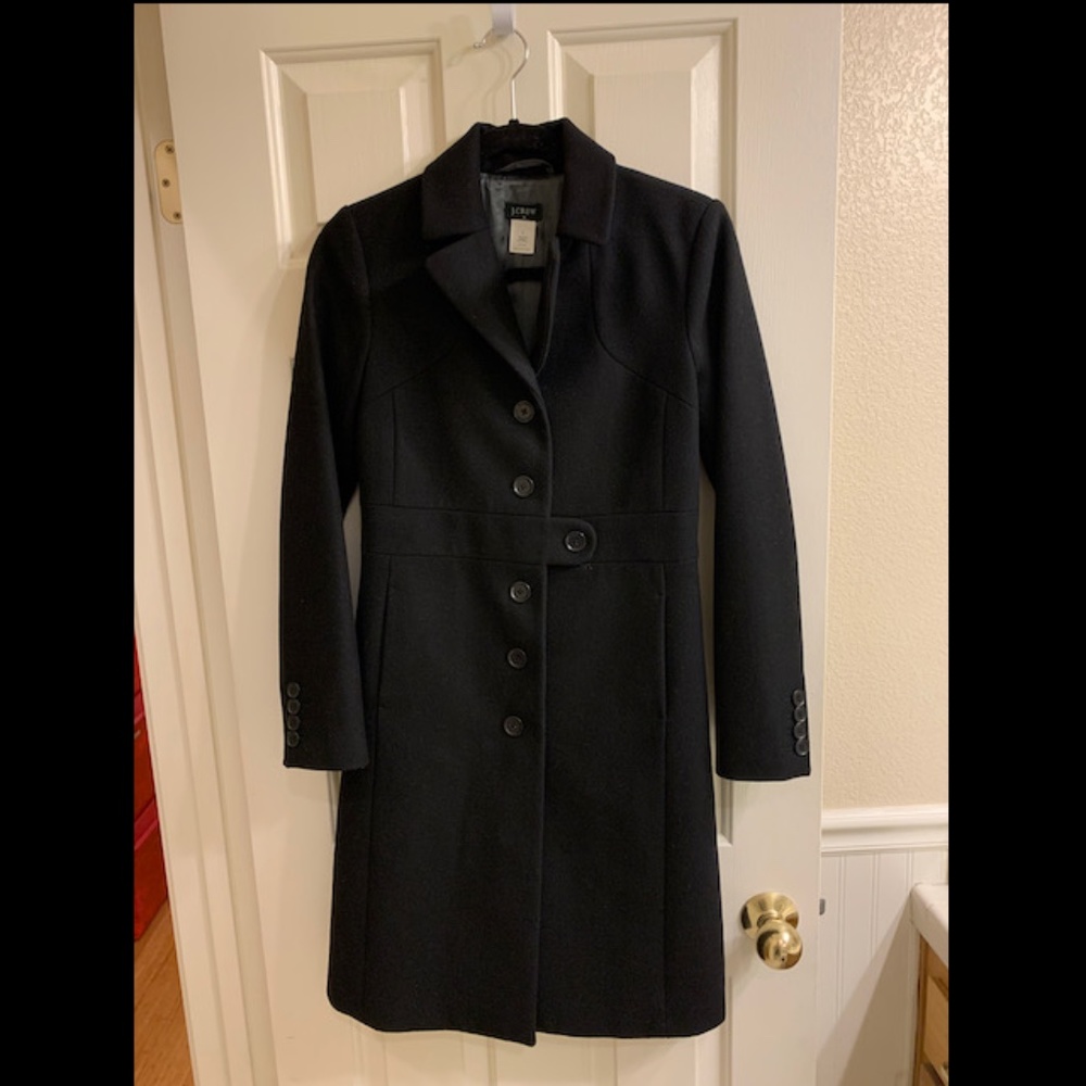 J.Crew Wool Coat Size 0